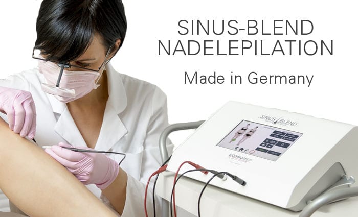 Epilations- und Koagulationsgerät Sinus-Blend made in Germany